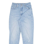 LEVI'S Womens Jeans Blue Regular Mom W26 L27