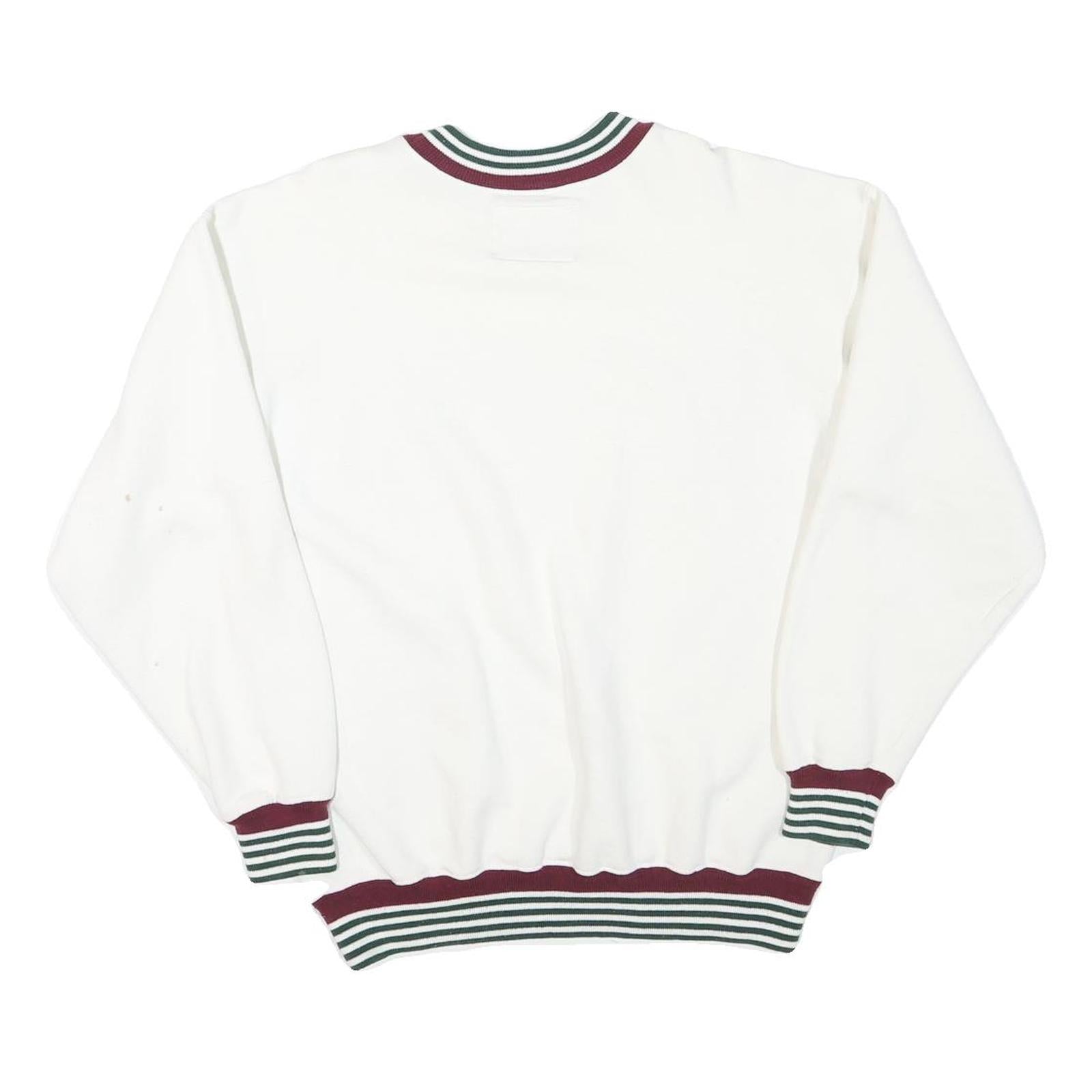 SOFFE Mens White Marines Uncommon Valor Crew Neck M Cotton Sweatshirt