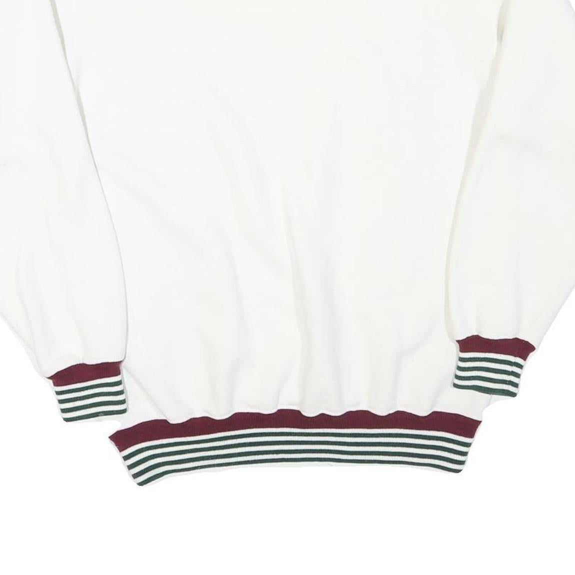 SOFFE Mens White Marines Uncommon Valor Crew Neck M Cotton Sweatshirt