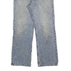 CARHARTT Mens Regular Fit Blue Denim Jeans W32 L30 Classic Zip Closure Sturdy