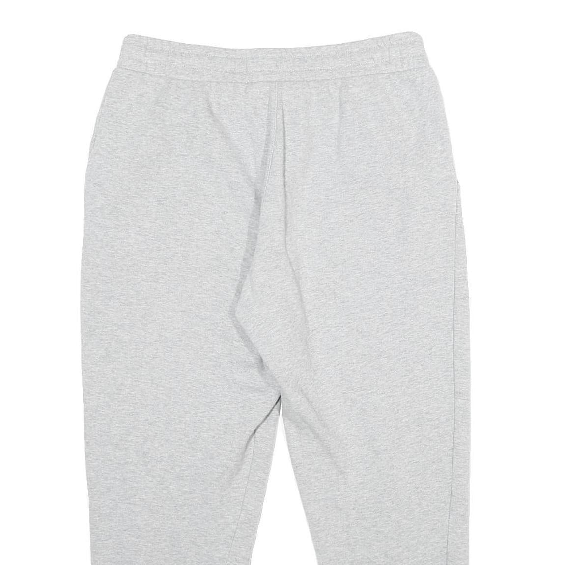 FILA Mens Joggers Grey S W30 L25 Slim Tapered Cotton Blend Casual Track Pants