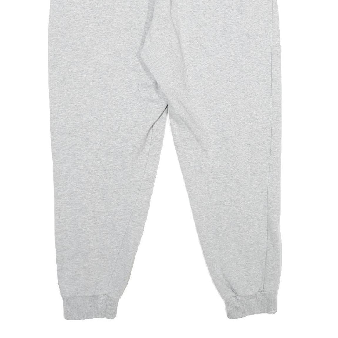 FILA Mens Joggers Grey S W30 L25 Slim Tapered Cotton Blend Casual Track Pants