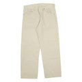 LEVI'S 551 Mens Trousers Beige Regular Straight W34 L26