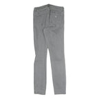 GUESS Womens Slim Fit Grey Denim Skinny Jeans W26 L25 Cotton Blend Zip