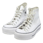 CONVERSE Chuck Taylor Womens High Top Trainers White Leather UK 5 Classic Design