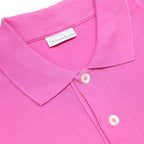 SERGIO TACCHINI Mens Pink Polo Shirt Short Sleeve Plain L Cotton Casual Wear