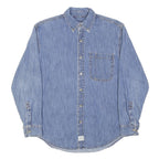 LEVI'S Mens Blue Denim Shirt M Classic Cotton Button-Down Long Sleeve Casual