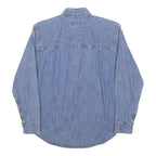 LEVI'S Mens Blue Denim Shirt M Classic Cotton Button-Down Long Sleeve Casual