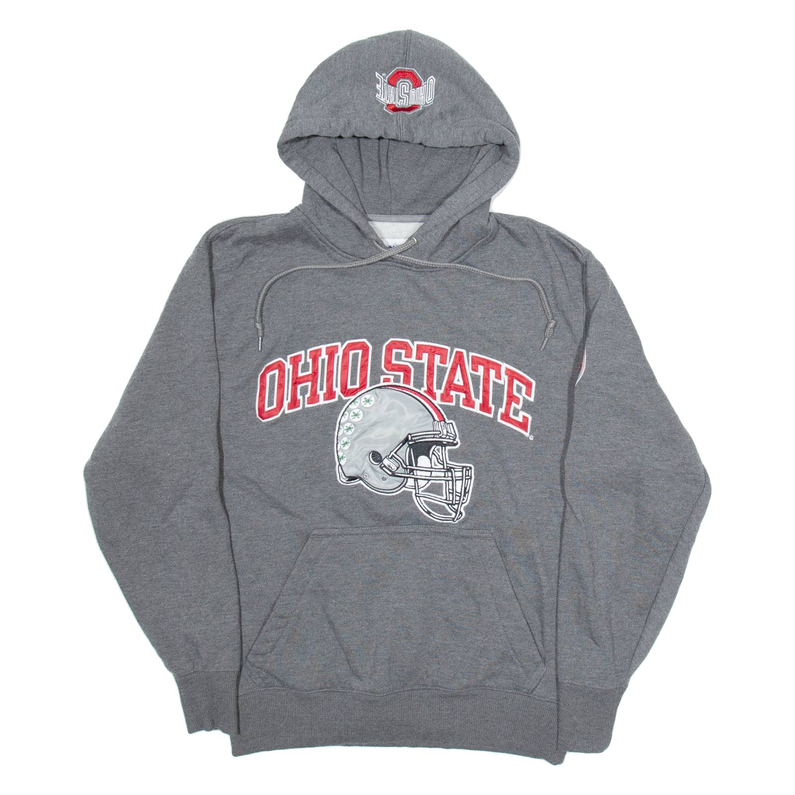 CHAMPION Ohio State Mens Grey Hoodie USA M