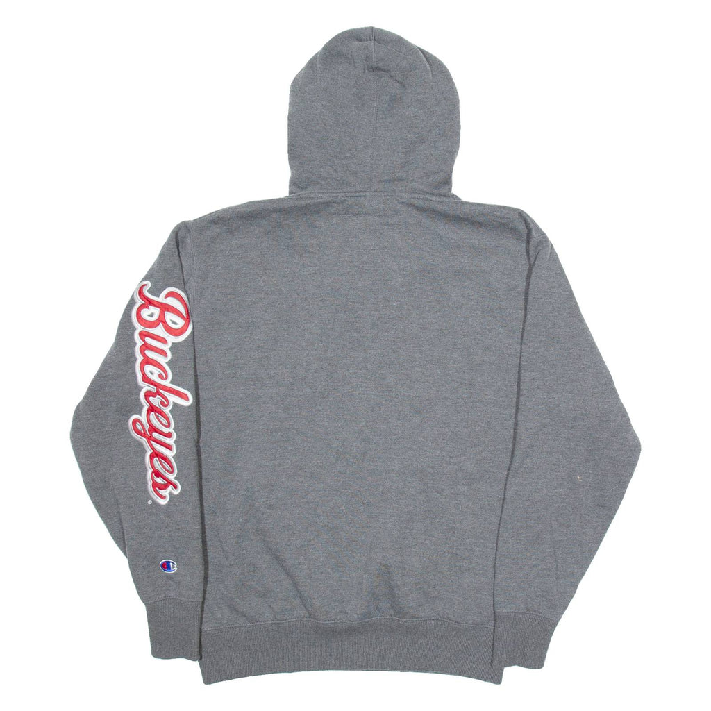CHAMPION Ohio State Mens Grey Hoodie USA M