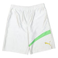 PUMA Mens Shorts White & Green Casual XL W30 Sportswear Comfortable