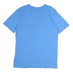NIKE Mens Blue Graphic T-Shirt L Short Sleeve Crew Neck Just Do It Casual