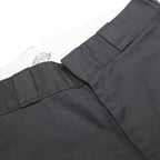 DICKIES Womens Black Regular Fit Straight Leg Trousers W27 L26 Durable Cotton