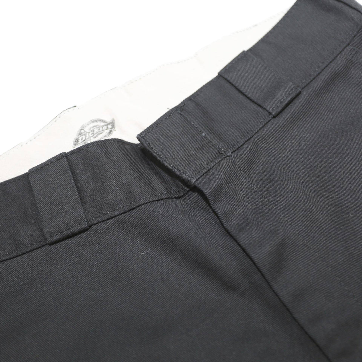 DICKIES Womens Black Regular Fit Straight Leg Trousers W27 L26 Durable Cotton
