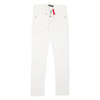 PAUL FRANK INDUSTRIES Womens Jeans White Slim Skinny W29 L33