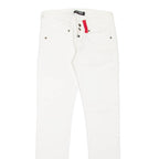 PAUL FRANK INDUSTRIES Womens Jeans White Slim Skinny W29 L33