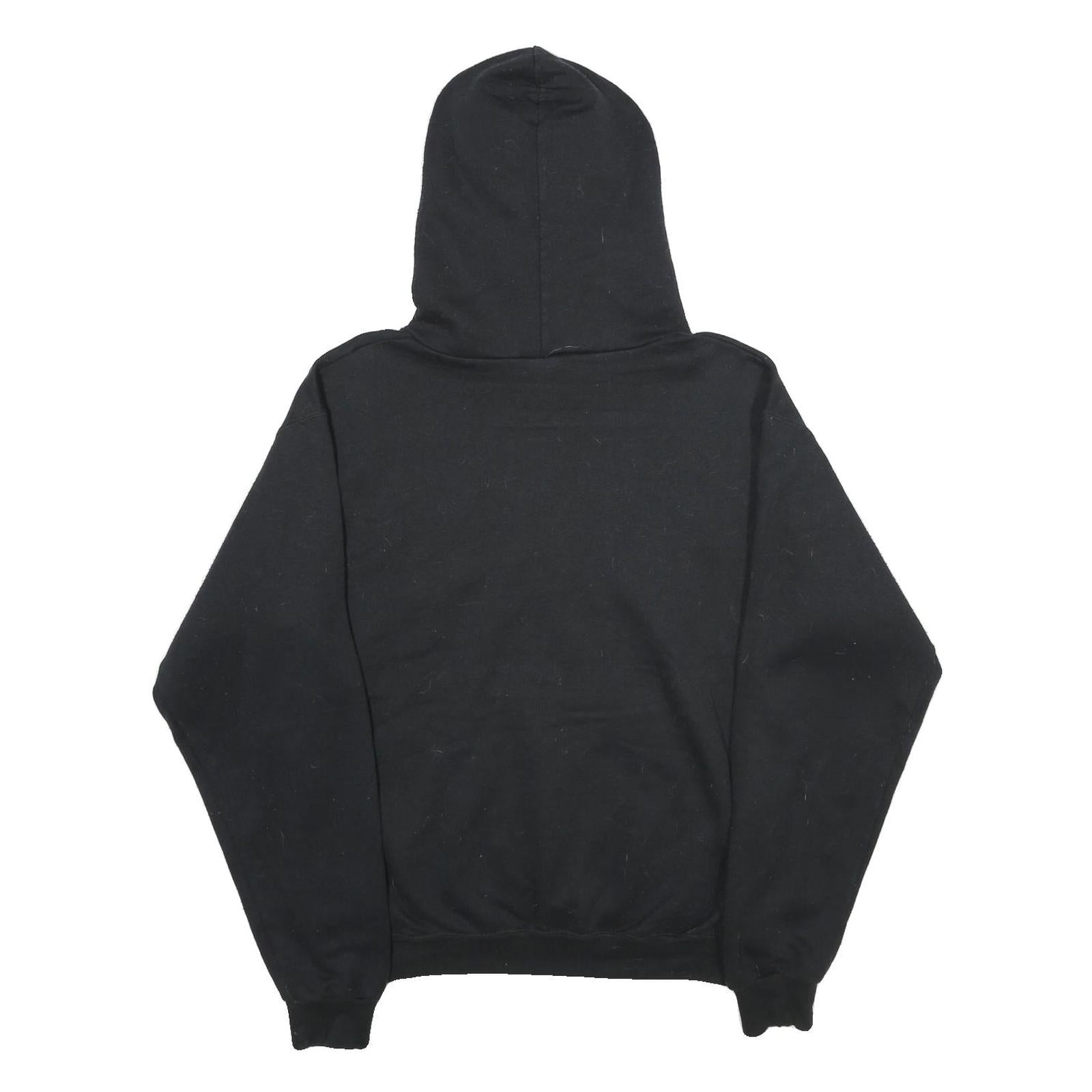 CHAMPION Mens Black University Of Denver Pullover Hoodie M Cotton Blend