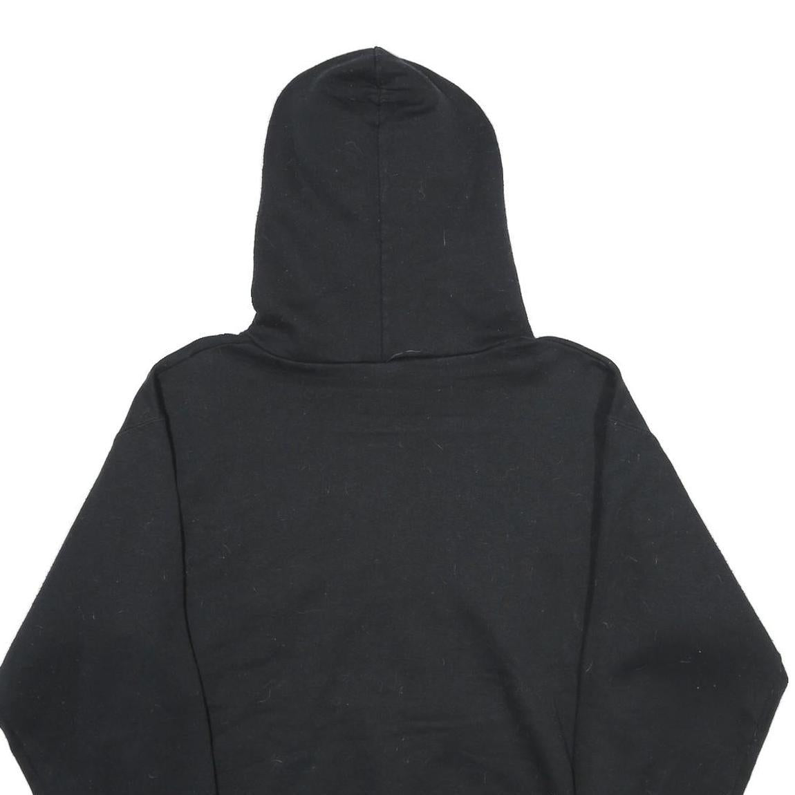 CHAMPION Mens Black University Of Denver Pullover Hoodie M Cotton Blend