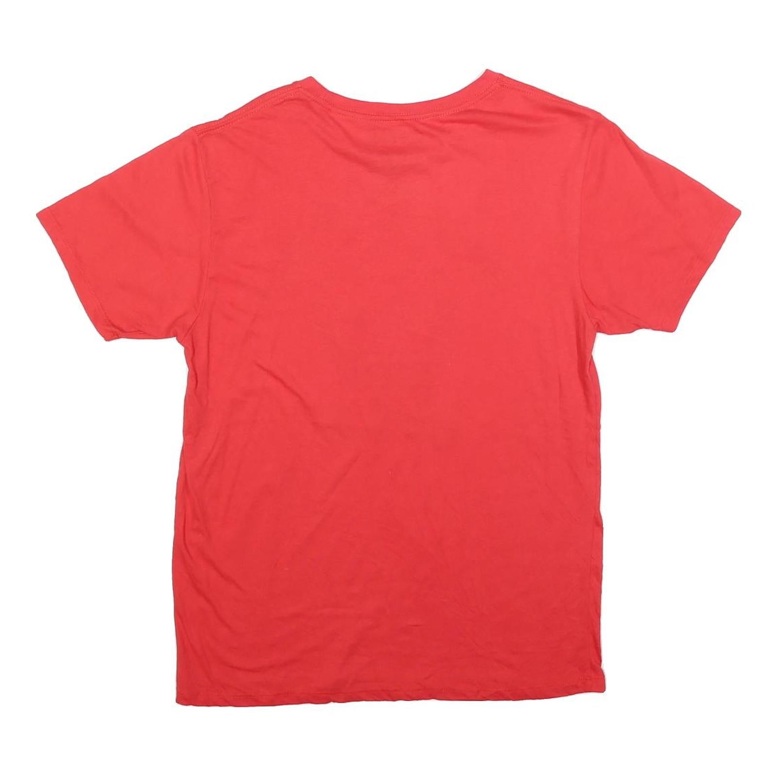 COCA COLA Mens Red Best Pop Ever Graphic T-Shirt M Short Sleeve Crew Neck