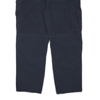 DICKIES Mens Cotton Blend Navy Relaxed Straight Trousers W34 L29 Workwear Cargo