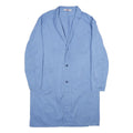 ESCO Mens Blue Cotton Casual Jacket XL Button Pocket Plain Lightweight
