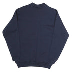 TULTEX Mens Navy Blue West Virginia Mountaineers Crew Neck M Sweatshirt