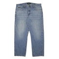 CALVIN KLEIN JEANS Mens Relaxed Denim Light Blue Cotton W38 L30 Casual Zip Fly