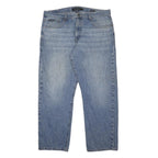CALVIN KLEIN JEANS Mens Relaxed Denim Light Blue Cotton W38 L30 Casual Zip Fly