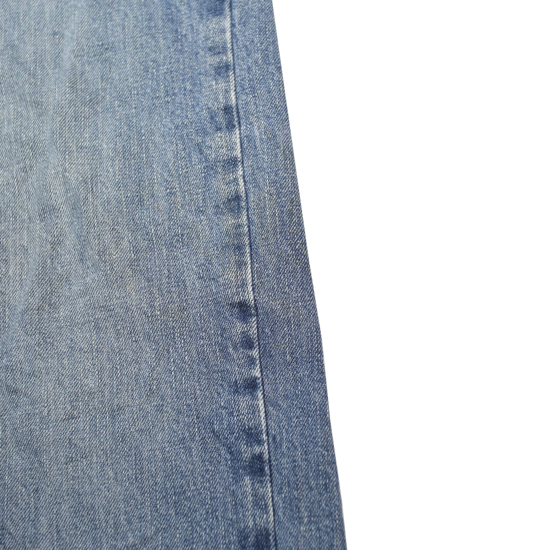 CALVIN KLEIN JEANS Mens Relaxed Denim Light Blue Cotton W38 L30 Casual Zip Fly
