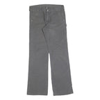 CARHARTT Mens Cotton Blend Grey Regular Leg Trousers W32 L32 Workwear Durable