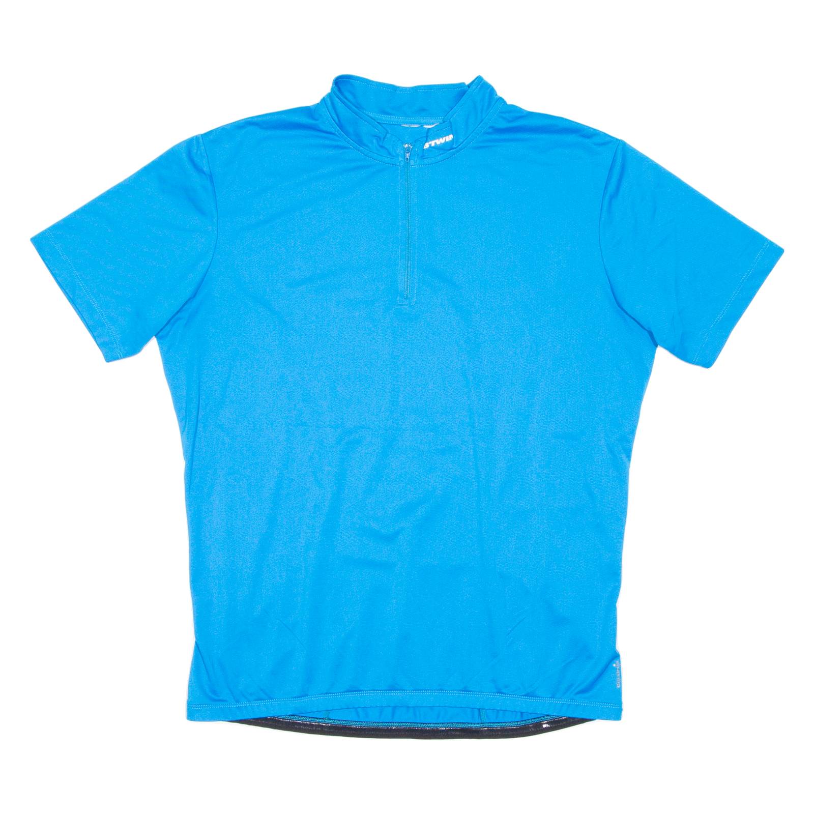 Cycling Mens Jersey Blue 1/4 Zip 2XL