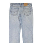 LEVI'S 505 Mens Regular Fit Straight Denim Light Blue W34 L31 Classic Cotton