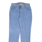 EXPLORER Womens Slim Blue Denim Light Jeans W30 L31 Stylish Cotton Blend Zip