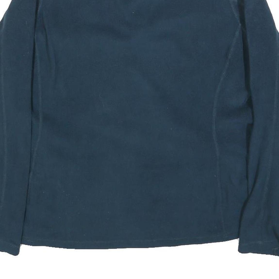 THE NORTH FACE Womens Blue Fleece Pullover Jumper Crew Neck Regular L Outdoor