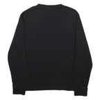 LEVI'S Mens Black Cotton Blend Crew Neck M Sweatshirt Pullover Casual Urban