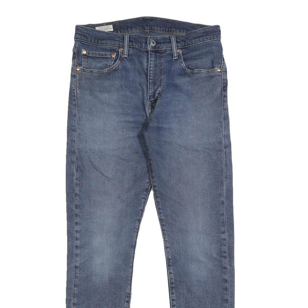 LEVI'S 512 Big E Mens Jeans Blue Slim Skinny Denim Medium W32 L32 Vintage