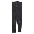 LEVI'S Womens Jeans Black Slim Skinny Denim Medium W26 L30 Stretch Cotton Blend
