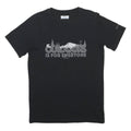 COLUMBIA Mens Black Outdoors Is For Everyone Graphic T-Shirt S Short Sleeve Crew