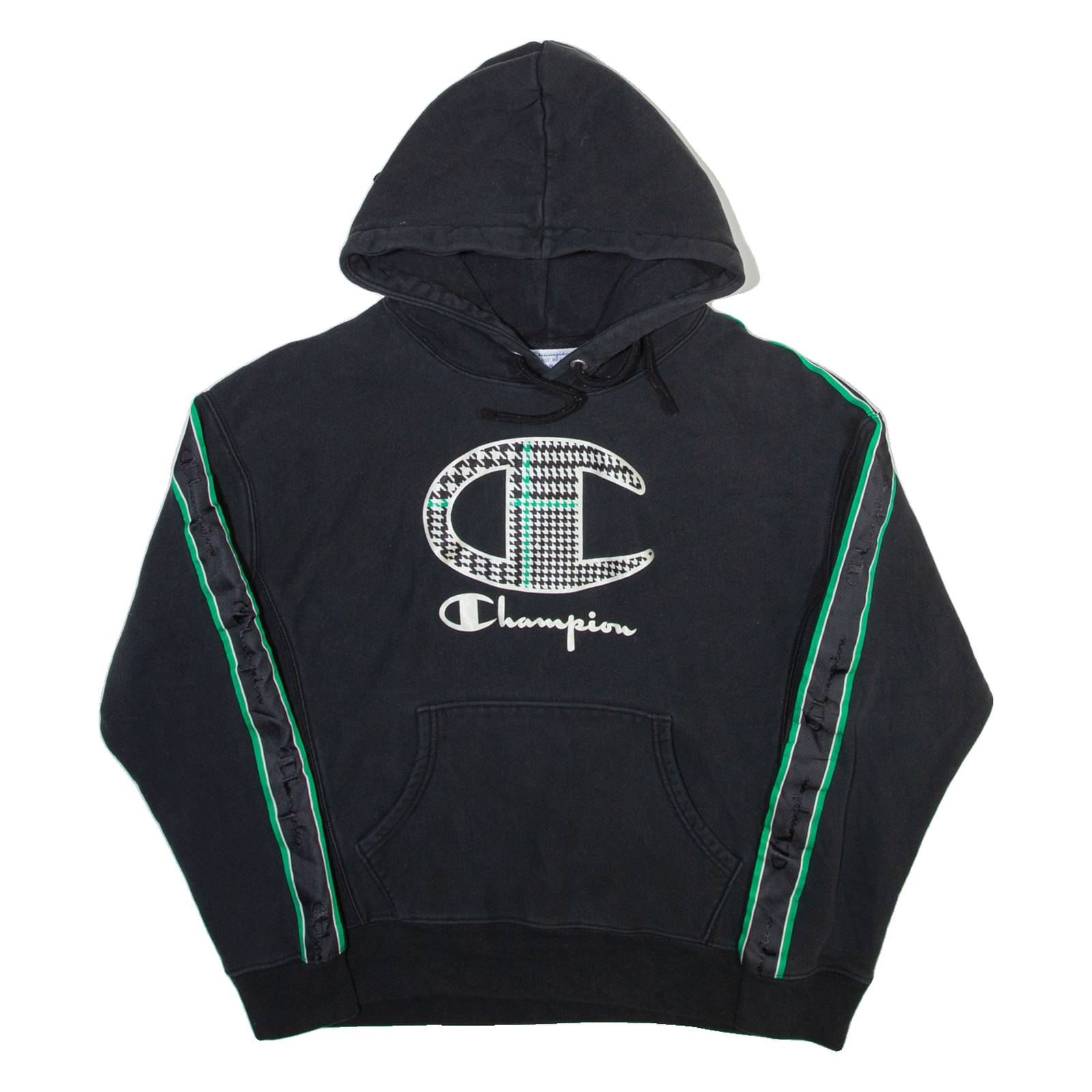 CHAMPION REVERSE WEAVE Womens Black Hoodie L