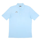 KAPPA Mens Blue Polo Shirt XL Cotton Blend Short Sleeve Plain Casual Basic