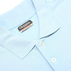 KAPPA Mens Blue Polo Shirt XL Cotton Blend Short Sleeve Plain Casual Basic
