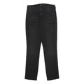 LEVI'S Womens Black Slim Skinny Denim Jeans W29 L32 Cotton Blend Zip Fastening
