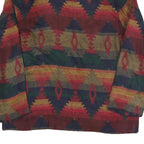 BEDFORD FAIR Womens Beige & Multicoloured Geometric Cotton Blend Blazer UK 8