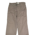 LOFT Womens Cotton Blend Beige Regular Button Closure Trousers W30 L31 Casual