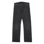 CARHARTT Mens Jeans Black Regular Straight Denim Medium W30 L32 Workwear