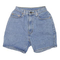 JORDACHE Womens Denim Blue Casual Shorts S W24 High Waist Classic Fit