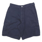 DICKIES Mens Navy Blue Cargo Shorts M W32 Utility Workwear Cotton Blend