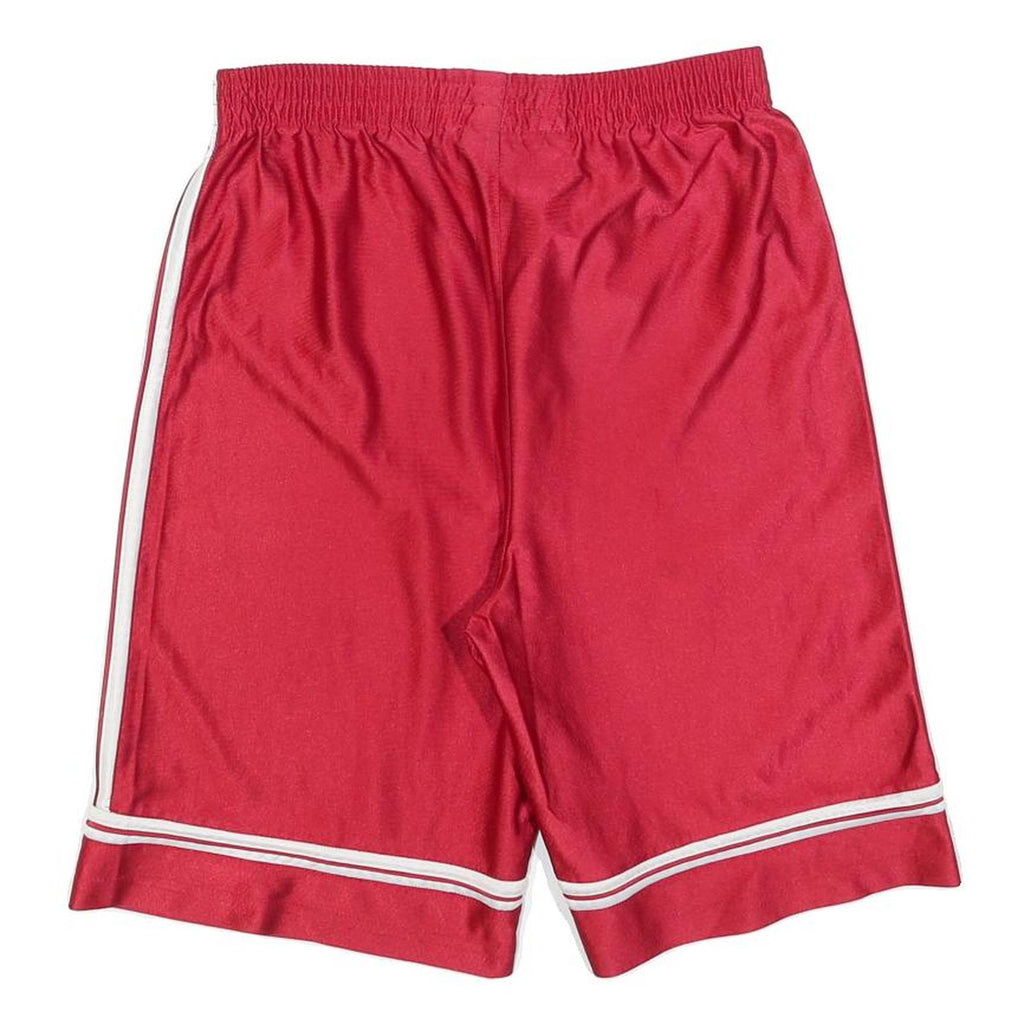 CHAMPION Mens Red Sports Casual Shorts L W32 Lightweight Polyester