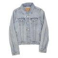 LEVI'S Mens Blue Denim Jacket M Cotton Blend Classic Button Closure Timeless