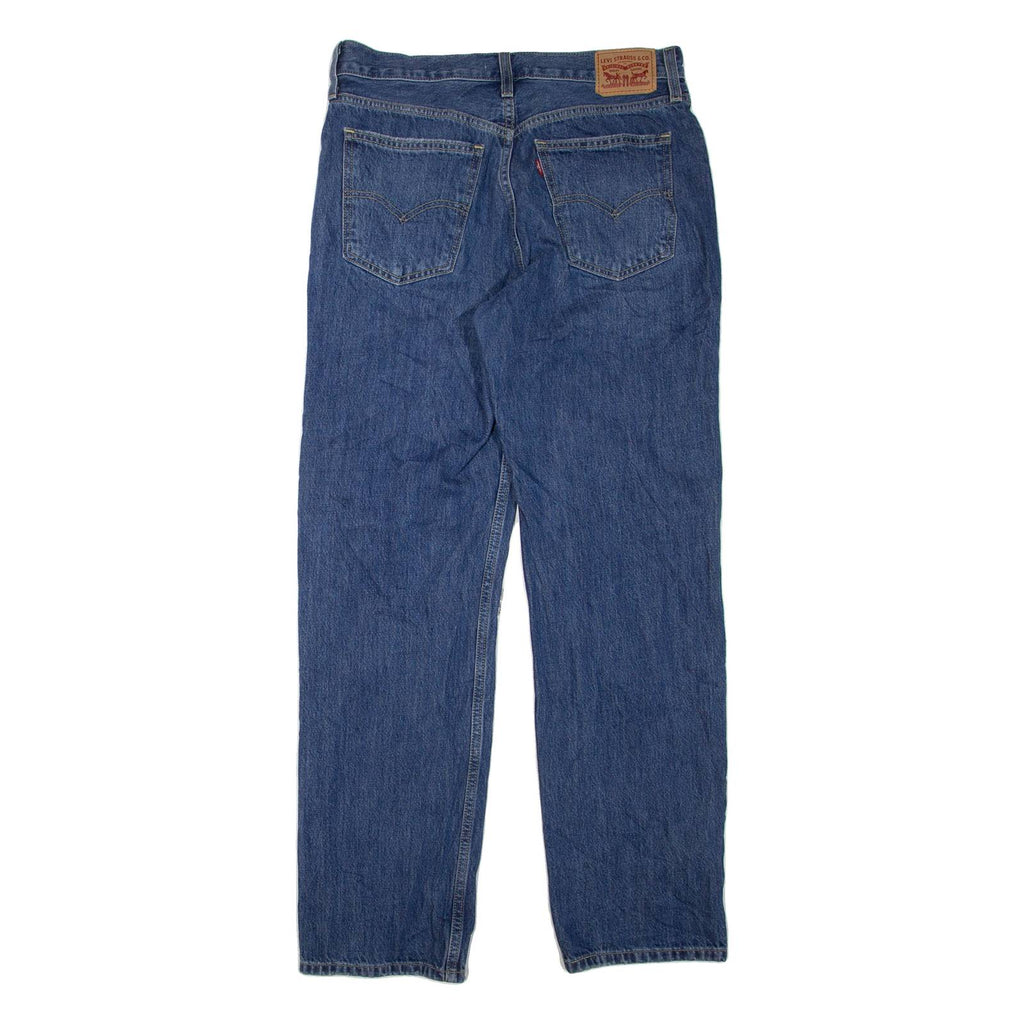 LEVI'S Low Pro Distressed Womens Jeans Blue Regular Straight W29 L32